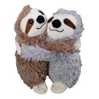 Pet Plush Toy Sloth Shape Bite-Resistant Plush Dog Chew Toy with Built-in Sound Device Soft Interactive Stress Relief Toy Size#sloth