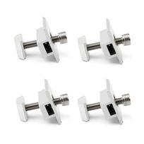 4Pcs Mid Clamp Solar Module Brackets Solar System Install Accessories  Photovoltaic Panel Rail 30mm-Mid Clamp