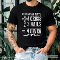 Christian Math Religion Graphic Tee, Christ Follower Shirt For Men And Women 2XL