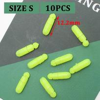 10pcs Pole Elastic Connector For Carp Feeder Method Rigs Carp Marker Fishing Tackle Equipment Carp Fishing Accessories Size L S