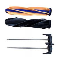 Dual Roller Brush Kit for For Dreame X60 Max Ultra Robot Vacuum with Nylon Bristles and Alloy Holder 3-Piece Set China Mainland