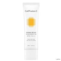 Cell Fusion C Derma Relief Sunscreen 100 SPF50+ PA++++ 50ml (+Free gift)