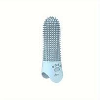 360° Rotating Soft Silicone Finger Toothbrush Reusable Pet Teeth Cleaning Brush Dog Cat Dental Care Grooming Supplies