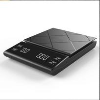 Smart Coffee Electronic Scale High Precision Digital Timing LCD Scale 3kg/0.1g Coffee Balance Measuring Weight Scale for Kitchen