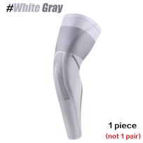 1pc Full Leg Compression Sleeves, Unisex, Thigh High Compression Stocking Support for Thigh Calf Knee, Running, Basketball M