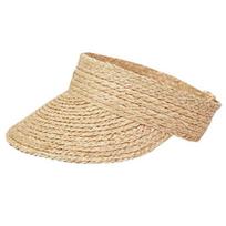 Women's Wide Brim Roll-up Foldable Straw Sun Visor Hat Foldable Wide Large Brim Sun Hat Beach Hats for Women Adjustable smėlis