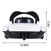 Belaidis robotas baseino valytuvas IPX8 vandeniui atsparus baseino valymo robotas Dvigubas variklis Stiprus siurbimas Automatinis baseino dulkių siurblys