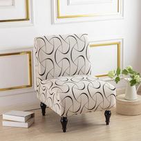 New Color Low Back No Armrest Elastic All-Inclusive Fat Chair Cover Hotel Home Leisure Single Sofa Chair Cover fat chair cover