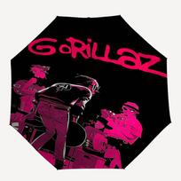 1pc Gorillaz Automatic Open, Windproof, Compact Travel Umbrella, Gift for Birthday, Christmas, Business 93078