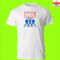 BROS - T Shirt - Pop Rock Dance Matt Luke Goss Boy Band Music 80s S