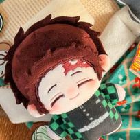 Demon Slayer minkštas žaislas Žavingas Tanjiro Mitsuri anime figūrėlė Animacinis Giyu Akaza Koyuki pliušiniai žaislai Ornamentas Gerbėjams Gimtadienio dovanos