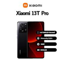 Xiaomi 13T Pro Global išmanusis telefonas palaiko Nano-SIM+eSIM, Visiškai naujas 12GB+256GB juoda