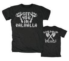 Viking Norse Valhalla Odin Norse Skal T-Shirt MEN'S WOMEN'S Unisex T-Shirt S įvairiaspalvis