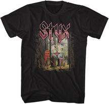 American Classics Styx The Grand Illusion Black Adult T-Shirt Tee S įvairiaspalvis