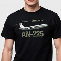 Antonov AN-225 Aeroplane Strategic Air Cargo Plane T-Shirt 100% Cotton O-Neck Short Sleeve Summer Casual Mens T-shirt Streetwear S įvairiaspalvis