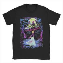 Buffys The Vampires Slayers Spike T Shirts For Women Novelty TShirt Round Collar  Tees Short Sleeve Tops Graphic S