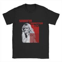 Men Sabrina Carpenters   T Shirt  100% Cotton Clothing Novelty Short Sleeve Crew Neck Tee Shirt Classic T-Shirts S įvairiaspalvis