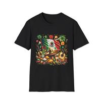 Celebration T-Shirt, Mexican Fiesta Tee, Cinco de Mayo Shirt, Fun Party Top, S įvairiaspalvis