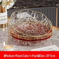Qiwei Food-Grade Light Luxury Snack & Fruit Plate