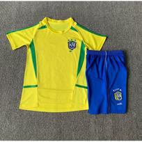 Cross-border exclusively for children's clothing, retro football uniform sets, Brazil S, Mexico, Germany, France, home and away fans 16 yards