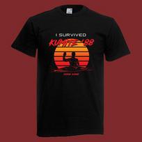 Bloodsport I Survived Kumite '88 Men's Black Size S-5XL S įvairiaspalvis