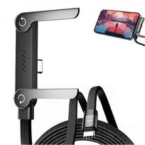 240W Invisible Holder Charger E-Sports Mobile Game Curved Phone Holder Data Cable Applicable For Apple 17 Huawei Tpc 2-In-1 Fast Charging Data Cable