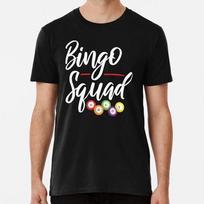 Funny Bingo Squad Size S to 5XL Made in the USA T-shirt M