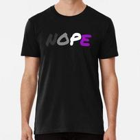 Nope Asexual Pride Size S to 5XL Made in the USA T-shirt S