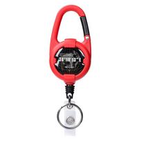 Retractable Keychain, Easy To Pull Buckle, Anti-loss Extended Wire Key Chain Id Card Holder Badge Reel