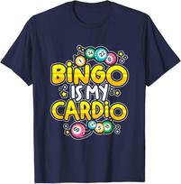 Bingo is My Cardio With Lucky Balls - Bingo Dabbers Woman T-Shirt S įvairiaspalvis