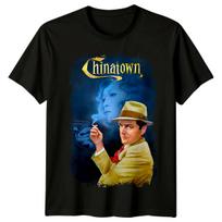Kinų kvartalas (1974 m) Filmo plakato įkvėpti marškinėliai Retro 80-ųjų T-shirt S įvairiaspalvis