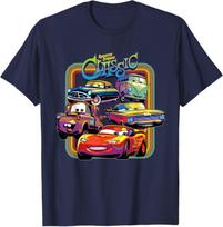 Pixar Cars Radiator Springs Classic T-Shirt S įvairiaspalvis