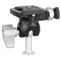 Mini Reverse Ball Head 360 Degree Rotating Camera Tripod Head CNC Aluminum Alloy Ball Head for DSLR,Camera,Phone