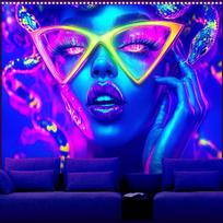 Tapestry Aohmpt anime girl cool sexy girls 75x100 juoda