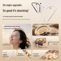 Lenovo E500 Neckband Wireless Bluetooth Headset with ANC