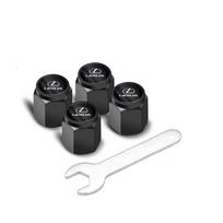For Lexus GX470 CT200H IS300H IS200 IS250 RX350 RX NX200 GS430 GS ES  4Pcs Aluminium Alloy Car Wheel Tire Valve Caps Covers