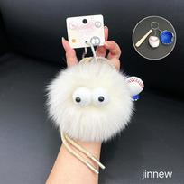 Plush Fox Keychain Keyring With Cartoon Style For Fashion Accessories