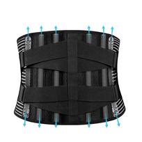 Adjustable Breathable Waist Braces Anti-skid Waist Trainer Brace Support Belt  Fitness S