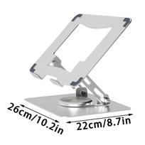 Computer Stand Rotating Tablet Riser For 14-17.3 Laptop Portable Computer Stand For Desk Classroom Workplace Living Room Study raudona
