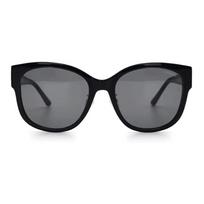 Escada Sunglasses SESD06G 0700 56mm Cat-Eye Fashion Women's Black Nose Pad Horn-Rimmed Sunglasses SESD06G 0700 56mm