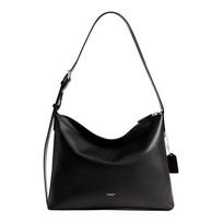 COACH Mott Messenger Bag 38 Logo Cow Leather Shoulder Bag Medium Women's Black juoda