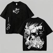 Okkotsu Yuta Jujutsu Kaisen Anime T-shirt Vintage T Shirrt Men‘s Clothing Short Sleeve Cotton Tees Men's Clothing S