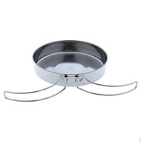 Portable Frying Pot Outdoor Camping Cookware Stainless Steel Pan Solid And Durable