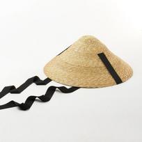 USPOP New Sun hat women conical straw hat summer wide brim wheat straw hat female lace-up straw beach hat Adjustable