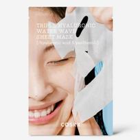 COSRX Hydrium Triple Hyaluronic Water Wave Sheet Mask 20ml x 10pcs – Deep Hydration Korean Face Mask for Dry & Dehydrated Skin
