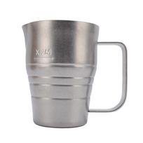 Milk Frothing Pitcher 304 Stainless Steel Rustproof Multipurpose Coffee Milk Frother Cup for Bar 670ml