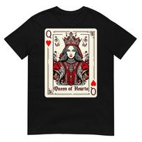 Queen King Of Hearts Valentines Day V-Day Couple Matching T-Shirt 3XL