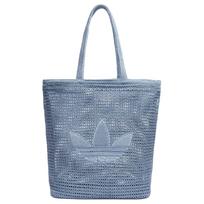 Adidas Originals Trefoil Recycled Polyester Tote Bag, Shopping Bag, Shoulder Bag Women's Blue KW2006