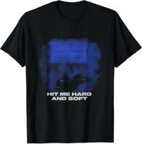 Official Billie Eilish HIT ME Hard and Soft Blue Photo T-Shirt S