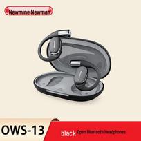 Newmine OWS-13 Open-Ear Bluetooth Sports Headphones juoda
